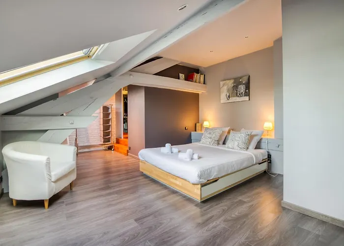 Apartment Duplex De 115m2 Dans Un Batiment Chic Historique - Le Belvedere St Nicolas Nantes