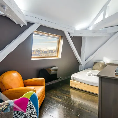 Lägenhet Duplex De 115m2 Dans Un Batiment Chic Historique - Le Belvedere St Nicolas Nantes