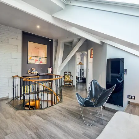 Duplex De 115m2 Dans Un Batiment Chic Historique - Le Belvedere St Nicolas Lägenhet Nantes